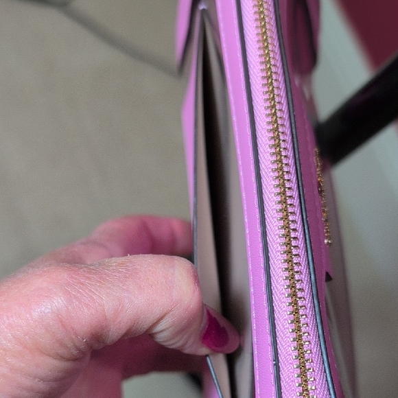 kate spade Clare Clear Small Crossbody Bag, Surf Pink in Excellent Condition! - Picture 8 of 9